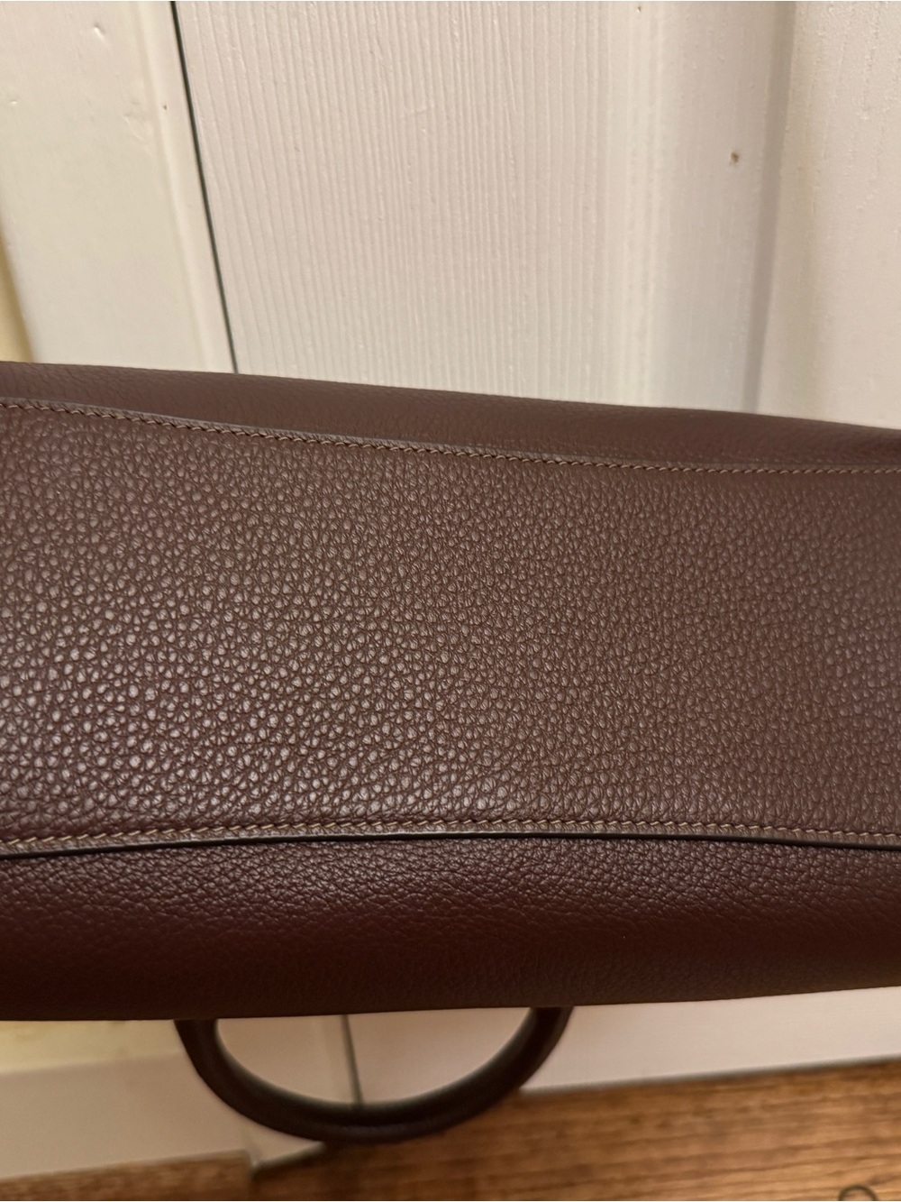 Coach Long Rowan Satchel in Maple - Like New - Picture 5 of 6
